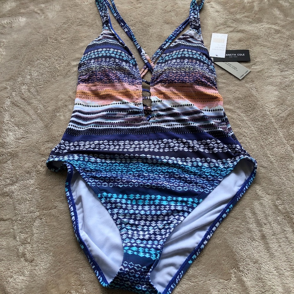 Kenneth Cole Closer X Back Mio Swimsuit